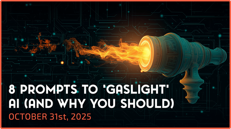 8 Prompts to 'Gaslight' AI (And Why You Should)