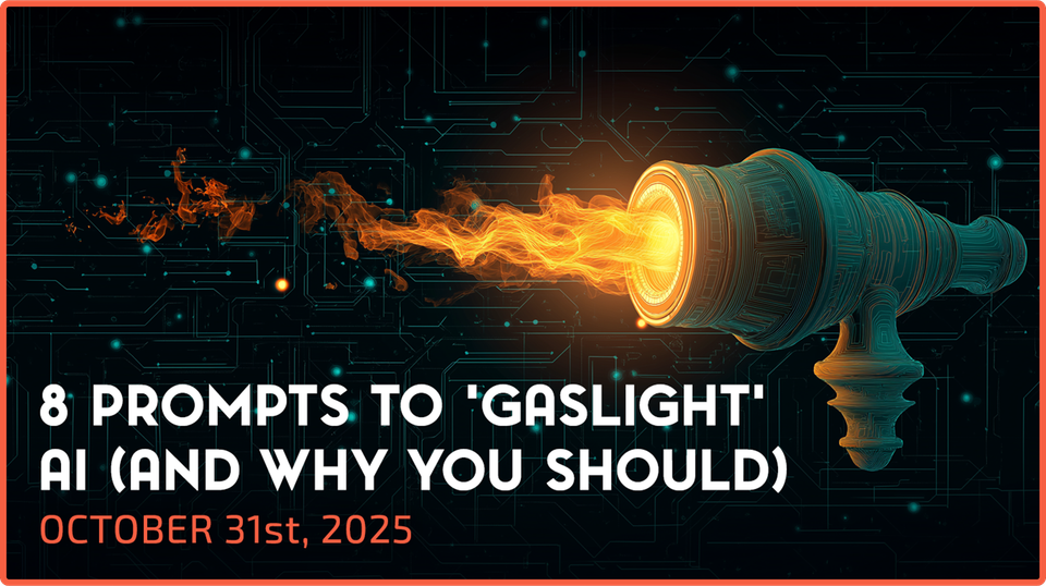 8 Prompts to 'Gaslight' AI (And Why You Should)